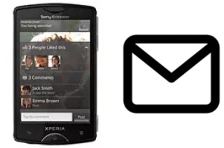 Configurar correo en Sony Ericsson Xperia mini