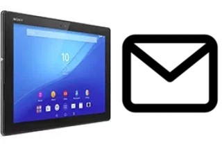 Configurar correo en Sony Xperia Z4 Tablet WiFi