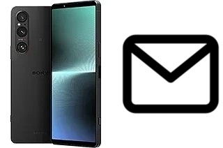 Configurar correo en Sony Xperia 1 V