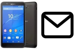 Configurar correo en Sony Xperia E4 Dual