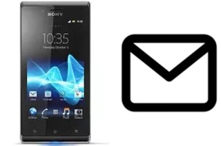 Configurar correo en Sony Xperia J