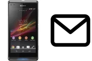 Configurar correo en Sony Xperia L