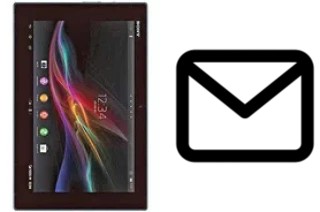 Configurar correo en Sony Xperia Tablet Z Wi-Fi