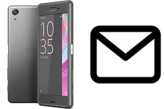 Configurar correo en Sony Xperia X Performance