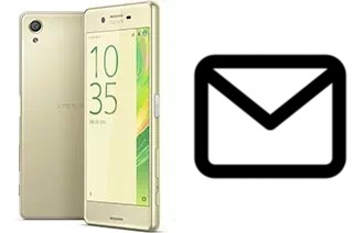 Configurar correo en Sony Xperia X