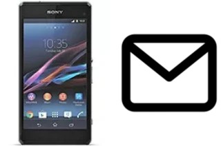 Configurar correo en Sony Xperia Z1 Compact