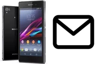 Configurar correo en Sony Xperia Z1