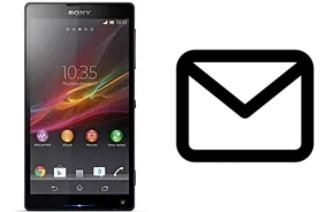 Configurar correo en Sony Xperia ZL