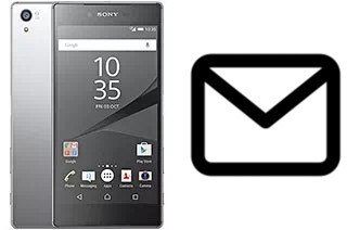 Configurar correo en Sony Xperia Z5 Premium