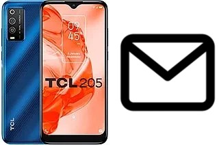 Configurar correo en TCL 205