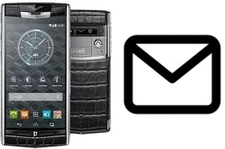 Configurar correo en Vertu Signature Touch