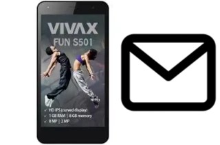 Configurar correo en Vivax Fun S501