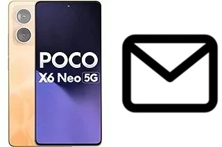 Configurar correo en Xiaomi Poco X6 Neo