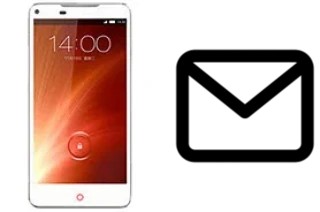 Configurar correo en ZTE nubia Z5S