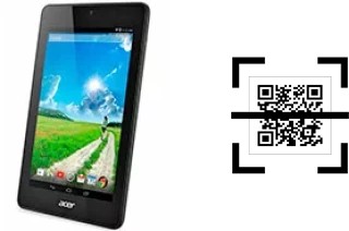 ¿Cómo leer códigos QR en un Acer Iconia One 7 B1-730?