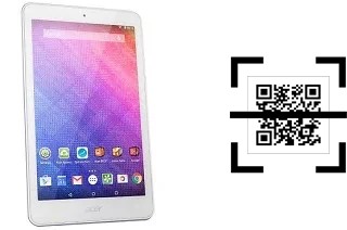 ¿Cómo leer códigos QR en un Acer Iconia One 8 B1-820?