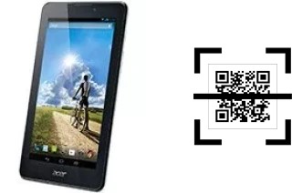 ¿Cómo leer códigos QR en un Acer Iconia Tab 7 A1-713HD?