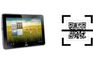 ¿Cómo leer códigos QR en un Acer Iconia Tab A700?