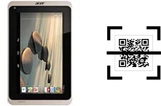 ¿Cómo leer códigos QR en un Acer Iconia B1-720?