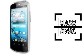 ¿Cómo leer códigos QR en un Acer Liquid E1?