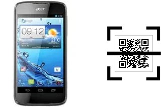 ¿Cómo leer códigos QR en un Acer Liquid Gallant E350?