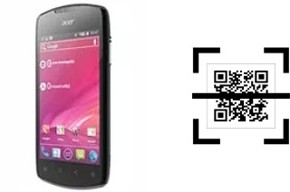 ¿Cómo leer códigos QR en un Acer Liquid Glow E330?