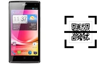 ¿Cómo leer códigos QR en un Acer Liquid Z500?