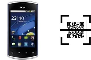 ¿Cómo leer códigos QR en un Acer Liquid mini E310?