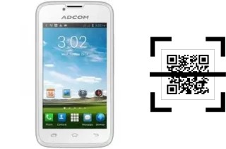 ¿Cómo leer códigos QR en un Adcom A430 Plus?