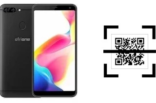 ¿Cómo leer códigos QR en un AfriOne Gravity Z2?