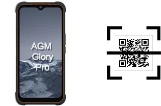 ¿Cómo leer códigos QR en un AGM GLORY PRO?