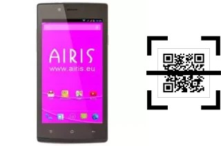 ¿Cómo leer códigos QR en un Airis TM45DM?