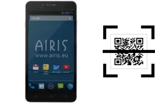 ¿Cómo leer códigos QR en un Airis TM55Q?