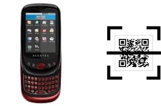 ¿Cómo leer códigos QR en un alcatel OT-980?