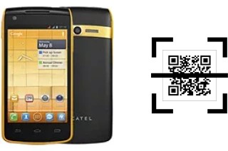 ¿Cómo leer códigos QR en un alcatel OT-992D?