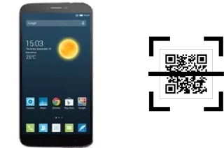 ¿Cómo leer códigos QR en un alcatel Hero 2?