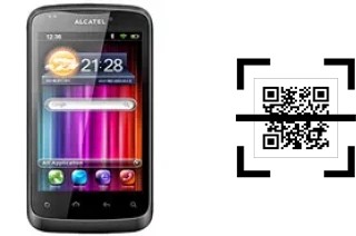 ¿Cómo leer códigos QR en un alcatel OT-978?