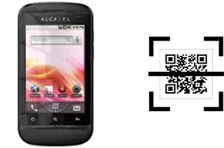 ¿Cómo leer códigos QR en un alcatel OT-918D?