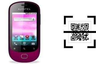 ¿Cómo leer códigos QR en un alcatel OT-908?