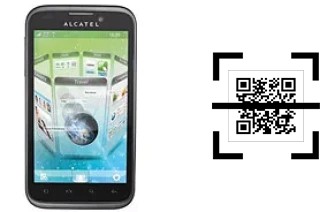 ¿Cómo leer códigos QR en un alcatel OT-995?