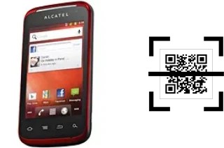 ¿Cómo leer códigos QR en un alcatel OT-983?