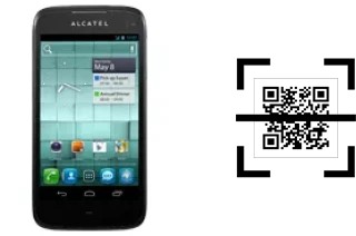 ¿Cómo leer códigos QR en un alcatel OT-997?