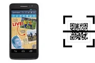 ¿Cómo leer códigos QR en un alcatel One Touch Scribe HD?