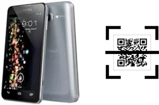 ¿Cómo leer códigos QR en un alcatel One Touch Snap LTE?