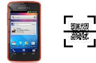 ¿Cómo leer códigos QR en un alcatel One Touch T'Pop?