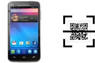 ¿Cómo leer códigos QR en un alcatel One Touch X'Pop?