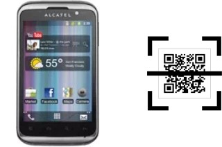 ¿Cómo leer códigos QR en un alcatel OT-991?