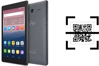 ¿Cómo leer códigos QR en un alcatel Pixi 4 (7)?