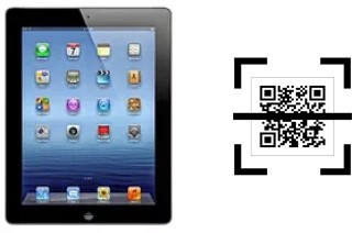 ¿Cómo leer códigos QR en un Apple iPad 4 Wi-Fi?