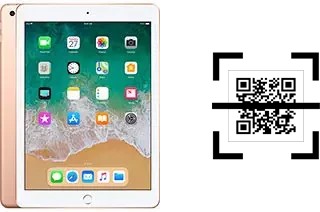 ¿Cómo leer códigos QR en un Apple iPad 9.7 (2018)?